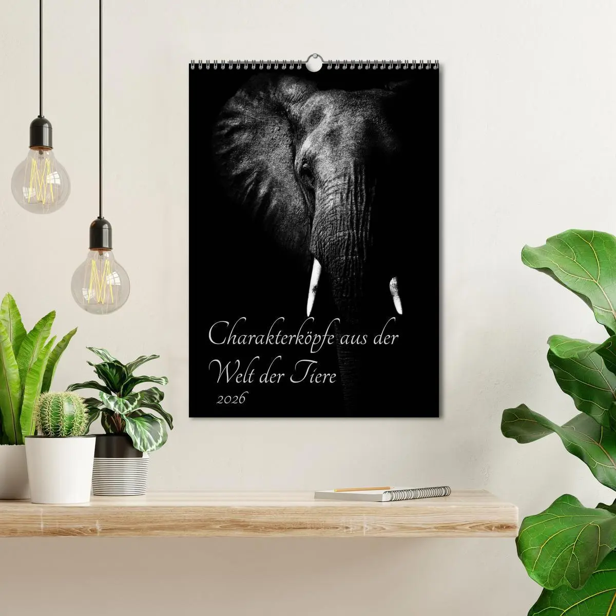 Bild: 9783516429008 | Charakterköpfe aus der Welt der Tiere (Wandkalender 2026 DIN A3...