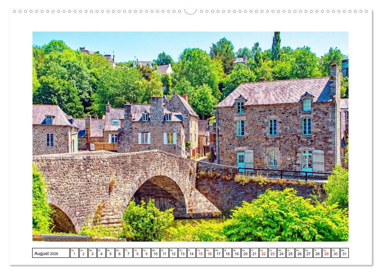 Bild: 9783516669008 | Malerische Bretagne - facettenreiche Region (Wandkalender 2026 DIN...