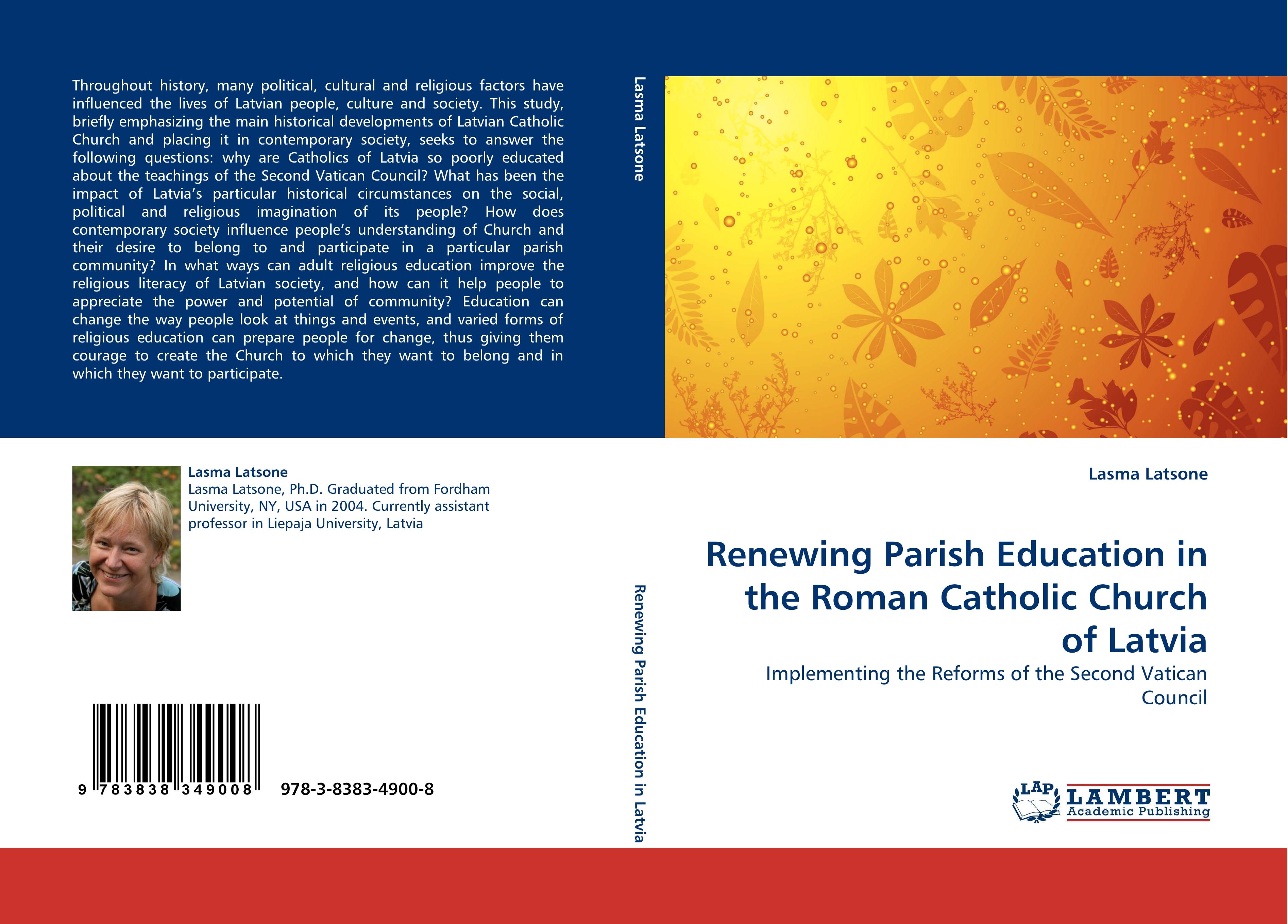 Renewing Parish Education in the Roman Catholic Church of Latvia | Implementing the Reforms of the Second Vatican Council | Lasma Latsone | Taschenbuch | Paperback | 176 S. | Englisch | 2010 - Latsone, Lasma
