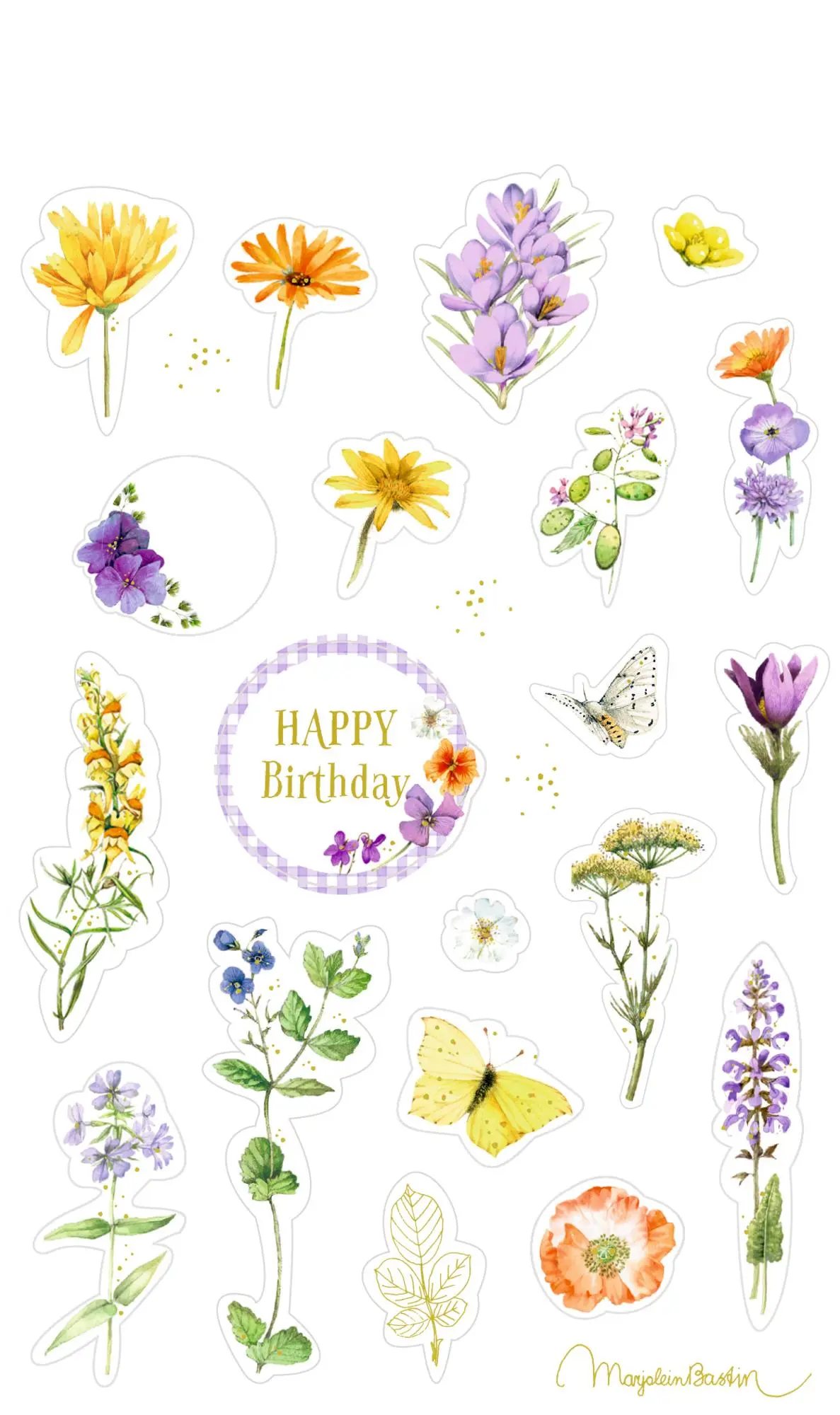 Bild: 4050003959108 | Sticker und Etiketten - Stickerbogen mit 100 Stickern | Bastin | Buch