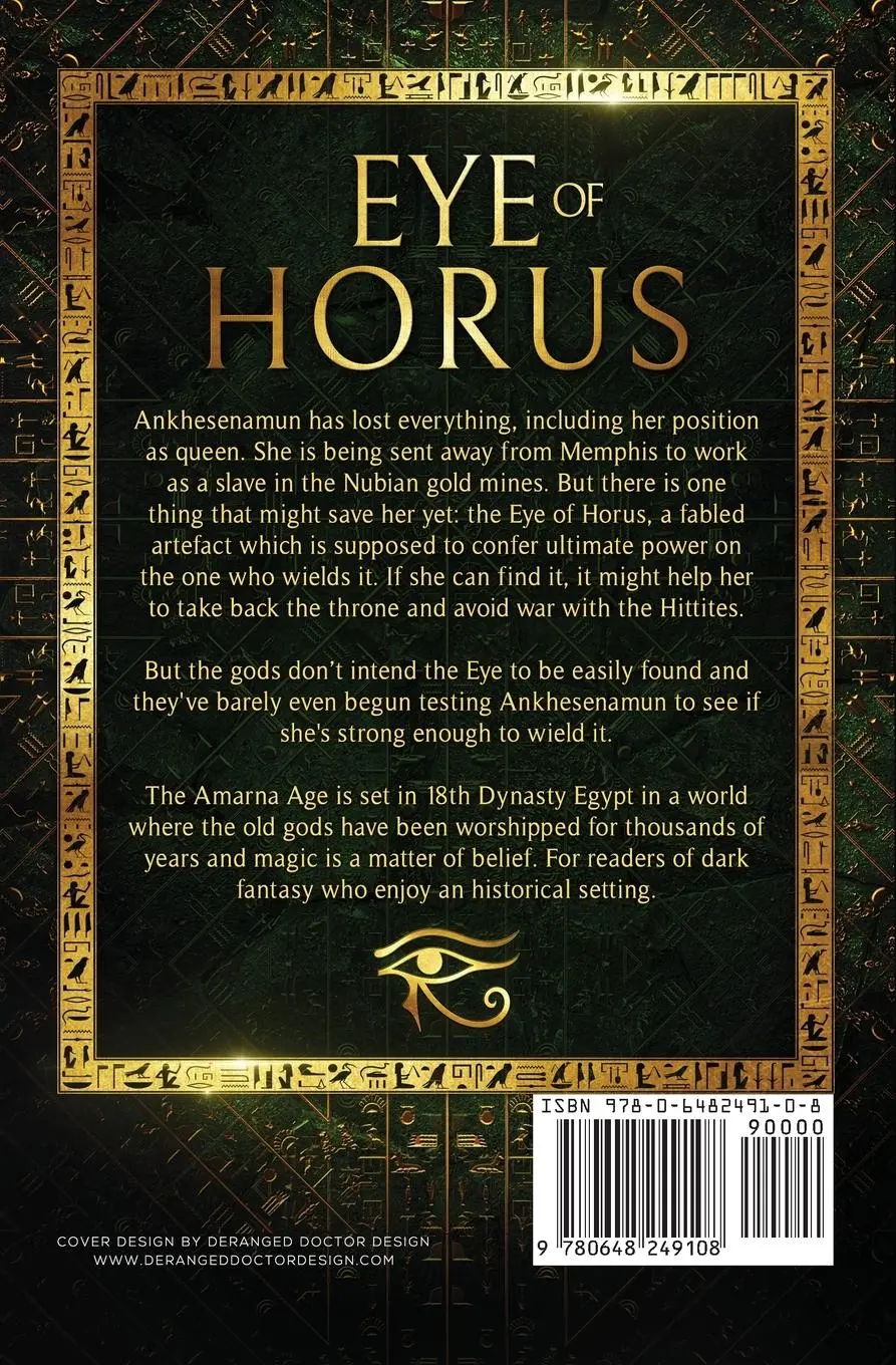 Rückseite: 9780648249108 | Eye of Horus | Kylie Quillinan | Taschenbuch | The Amarna Age | 2020