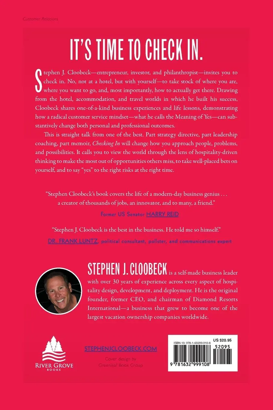 Rückseite: 9781632999108 | Checking In | Hospitality-Driven Thinking, Business, and You | Buch
