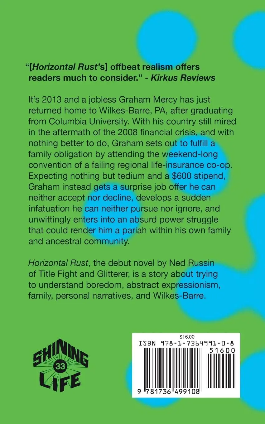 Rückseite: 9781736499108 | Horizontal Rust | Ned Russin | Taschenbuch | Englisch | 2021