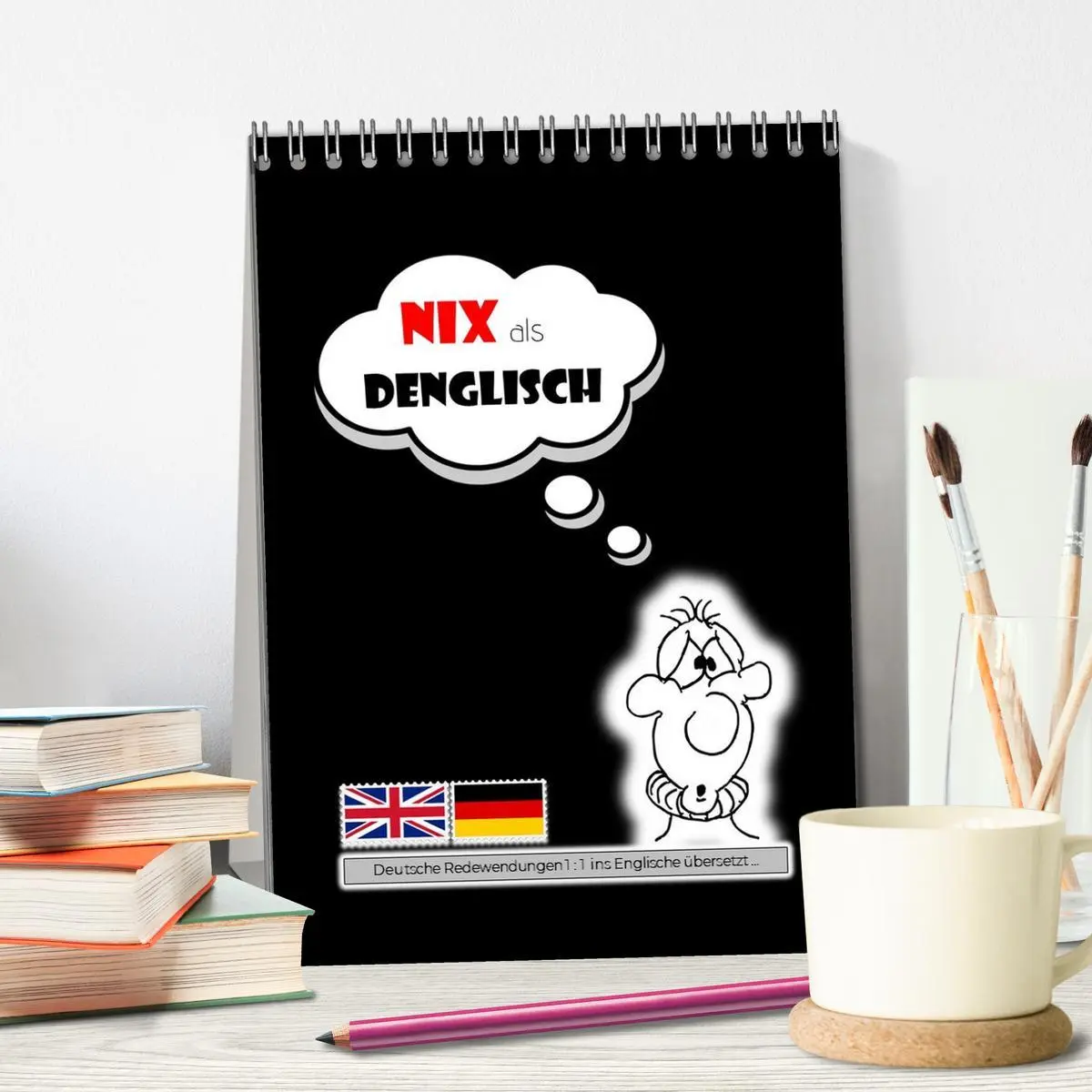 Bild: 9783457259108 | Nix als DENGLISCH (Tischkalender 2026 DIN A5 hoch), CALVENDO...