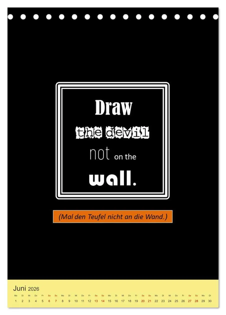 Bild: 9783457259108 | Nix als DENGLISCH (Tischkalender 2026 DIN A5 hoch), CALVENDO...