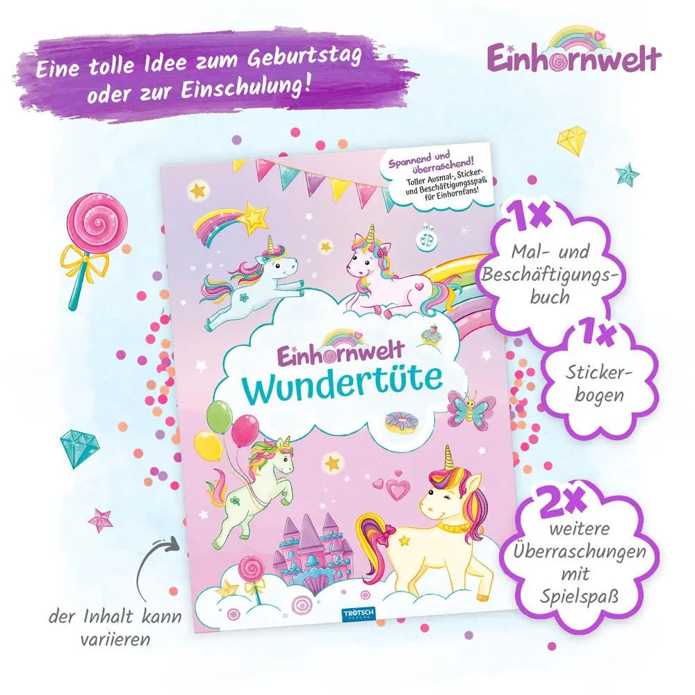 Bild: 4251901509208 | Trötsch Wundertüte Einhornwelt | Trötsch Verlag GmbH &amp; Co. KG | 80920N