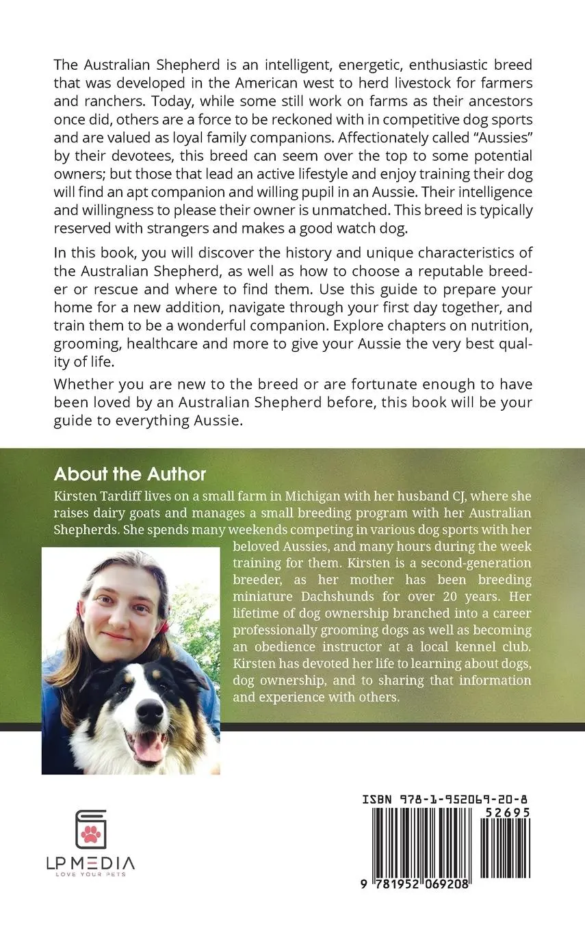 Rückseite: 9781952069208 | The Complete Guide to Australian Shepherds | Kirsten Tardiff | Buch