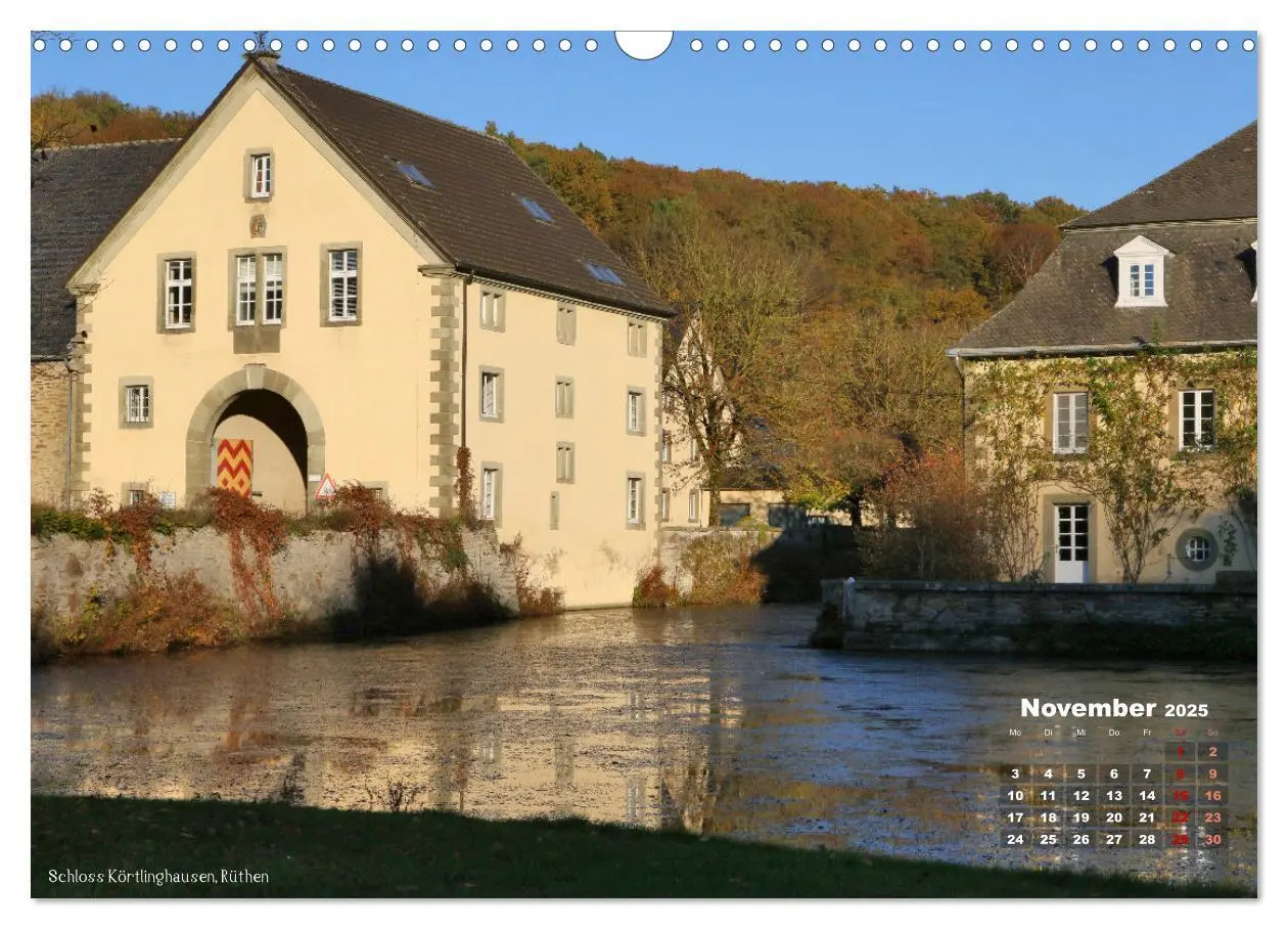Bild: 9783435089208 | Burgen, Schlösser, Herrenhäuer im Sauerland (Wandkalender 2025 DIN...