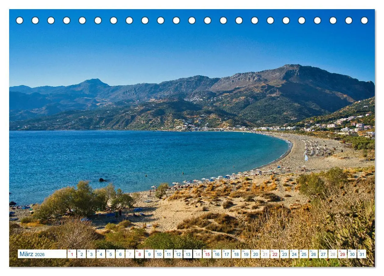 Bild: 9783457559208 | Kreta, der schöne Süden (Tischkalender 2026 DIN A5 quer), CALVENDO...