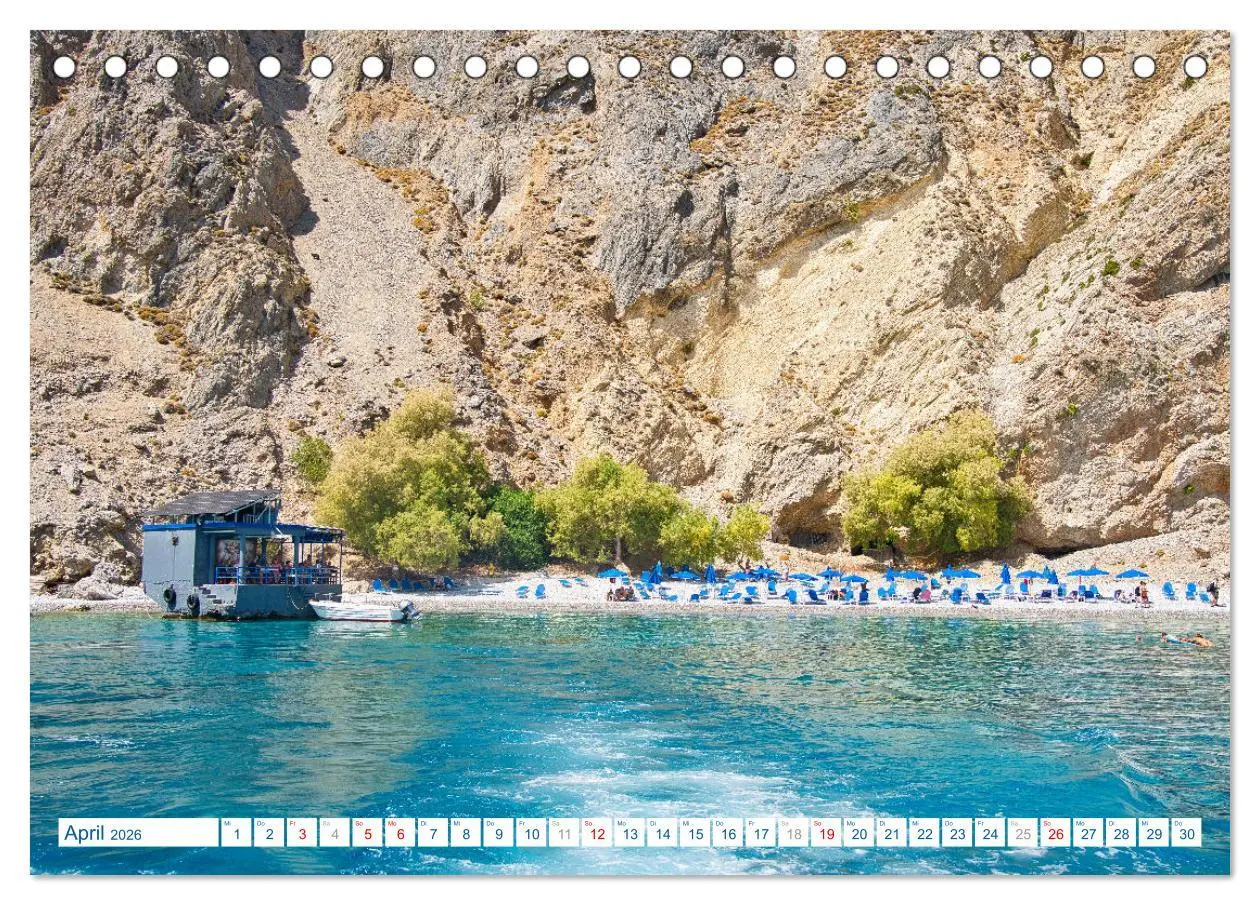 Bild: 9783457559208 | Kreta, der schöne Süden (Tischkalender 2026 DIN A5 quer), CALVENDO...