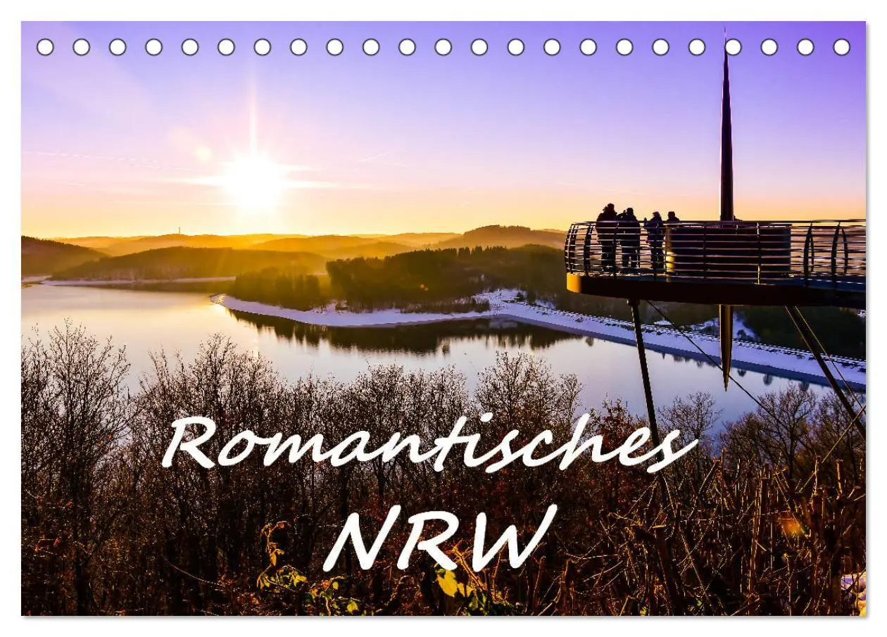 Cover: 9783457799208 | Romantisches NRW (Tischkalender 2026 DIN A5 quer), CALVENDO...