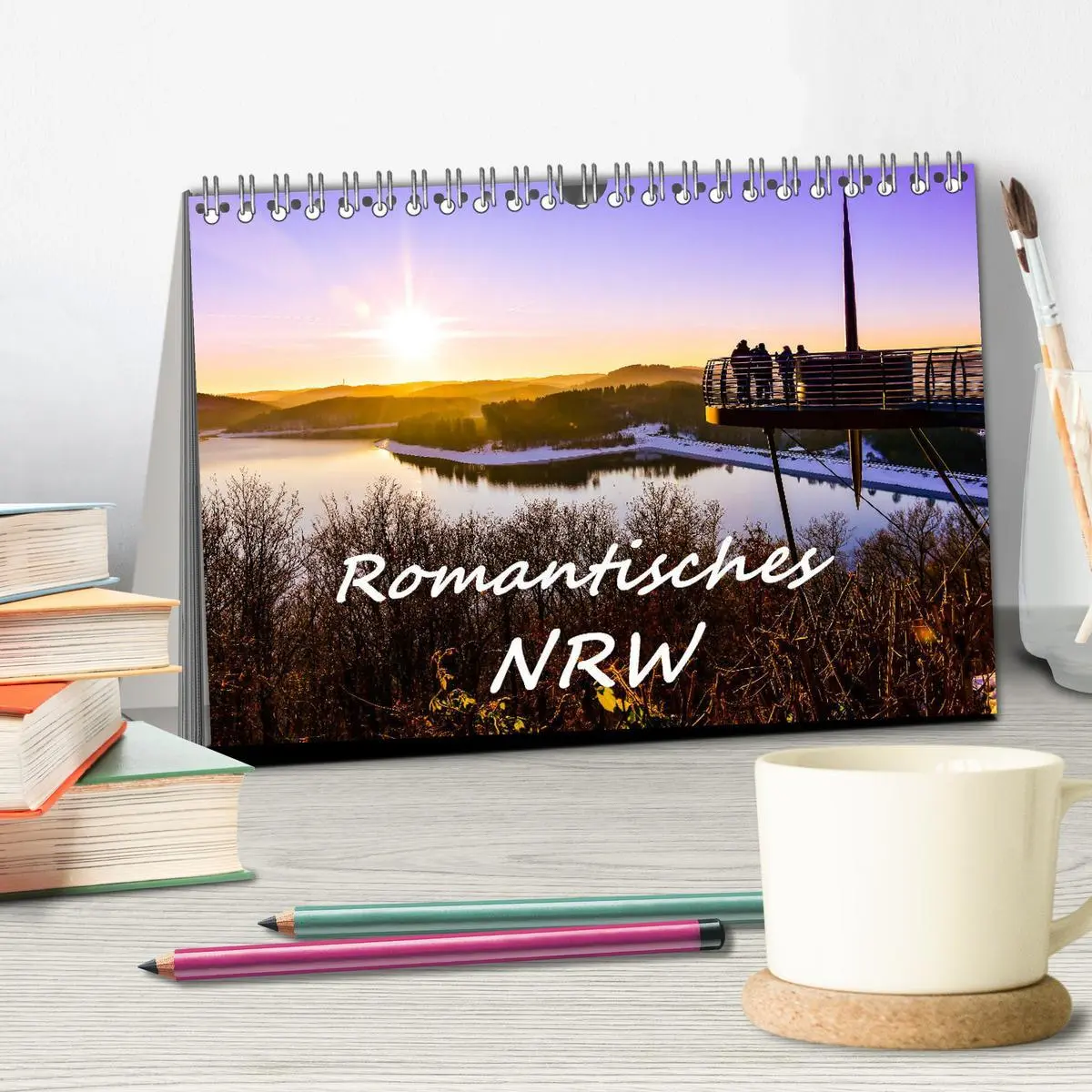 Bild: 9783457799208 | Romantisches NRW (Tischkalender 2026 DIN A5 quer), CALVENDO...