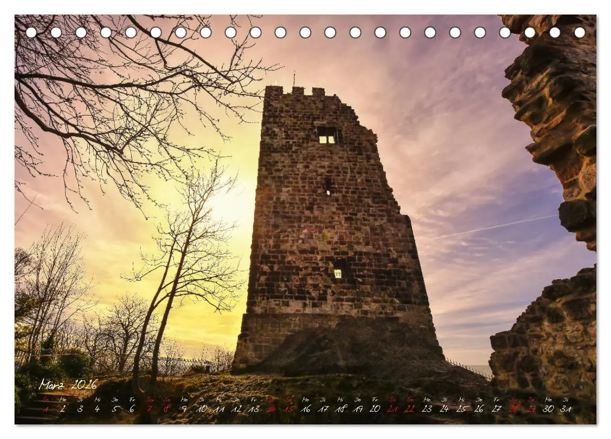 Bild: 9783457799208 | Romantisches NRW (Tischkalender 2026 DIN A5 quer), CALVENDO...