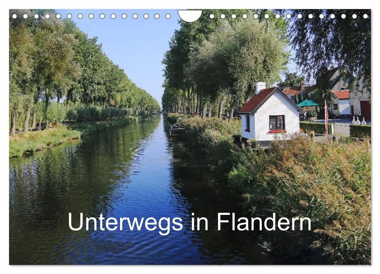 Cover: 9783457869208 | Unterwegs in Flandern (Wandkalender 2026 DIN A4 quer), CALVENDO...