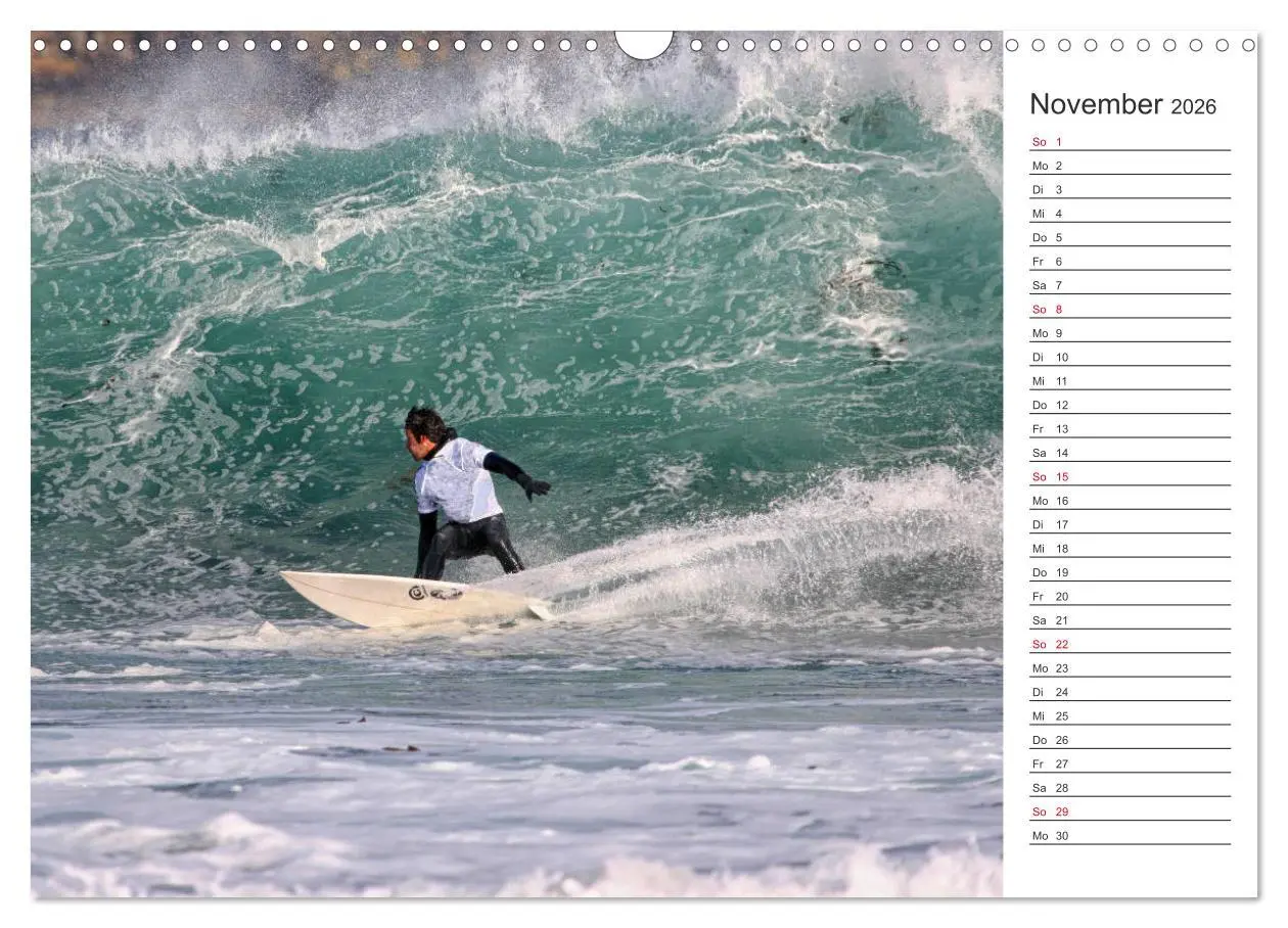 Bild: 9783457939208 | Surfen - Spaß auf den Wellen (Wandkalender 2026 DIN A3 quer),...