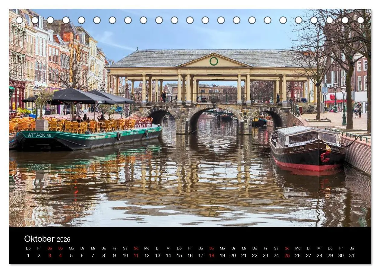 Bild: 9783516199208 | Die Niederlande (Tischkalender 2026 DIN A5 quer), CALVENDO...
