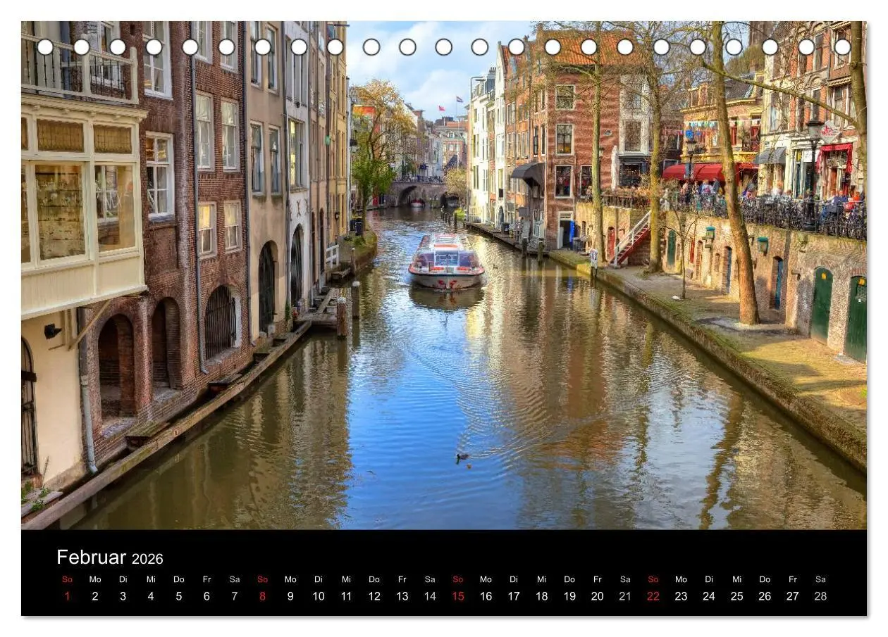 Bild: 9783516199208 | Die Niederlande (Tischkalender 2026 DIN A5 quer), CALVENDO...