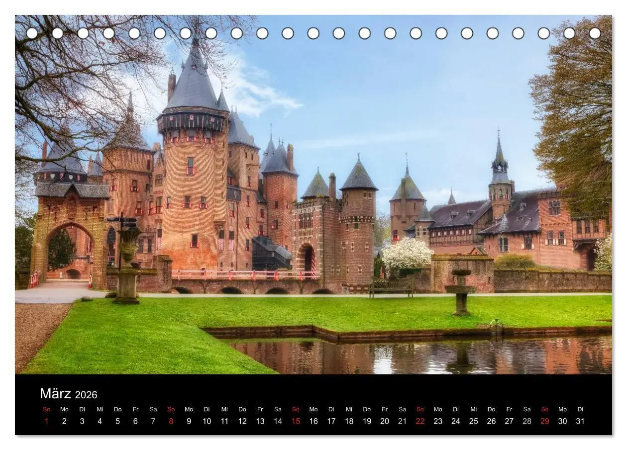 Bild: 9783516199208 | Die Niederlande (Tischkalender 2026 DIN A5 quer), CALVENDO...