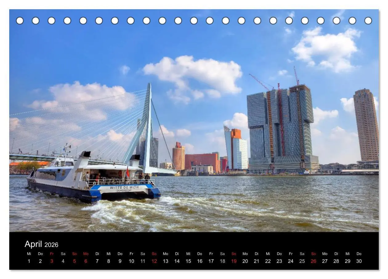Bild: 9783516199208 | Die Niederlande (Tischkalender 2026 DIN A5 quer), CALVENDO...