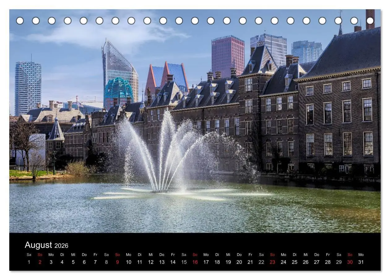 Bild: 9783516199208 | Die Niederlande (Tischkalender 2026 DIN A5 quer), CALVENDO...