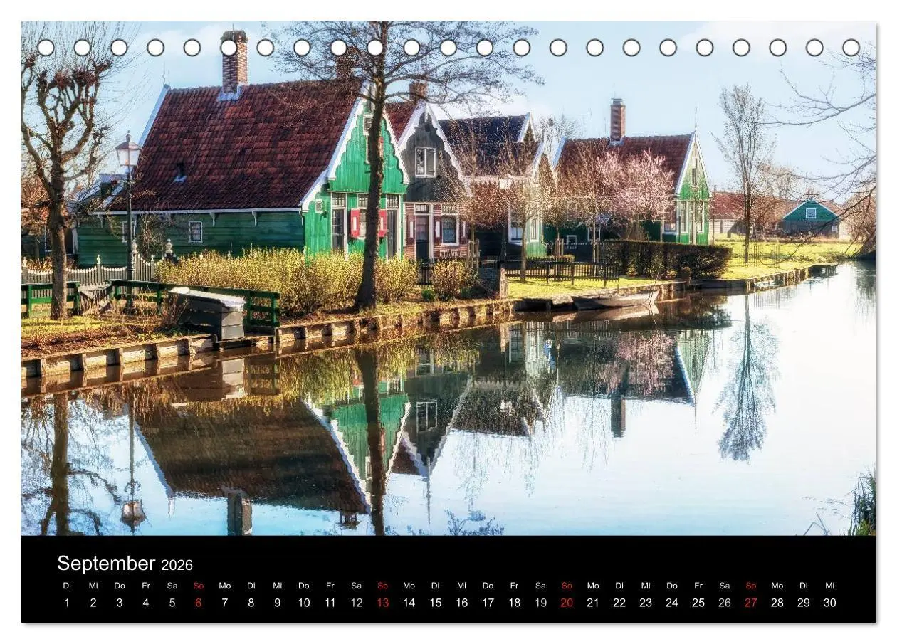 Bild: 9783516199208 | Die Niederlande (Tischkalender 2026 DIN A5 quer), CALVENDO...