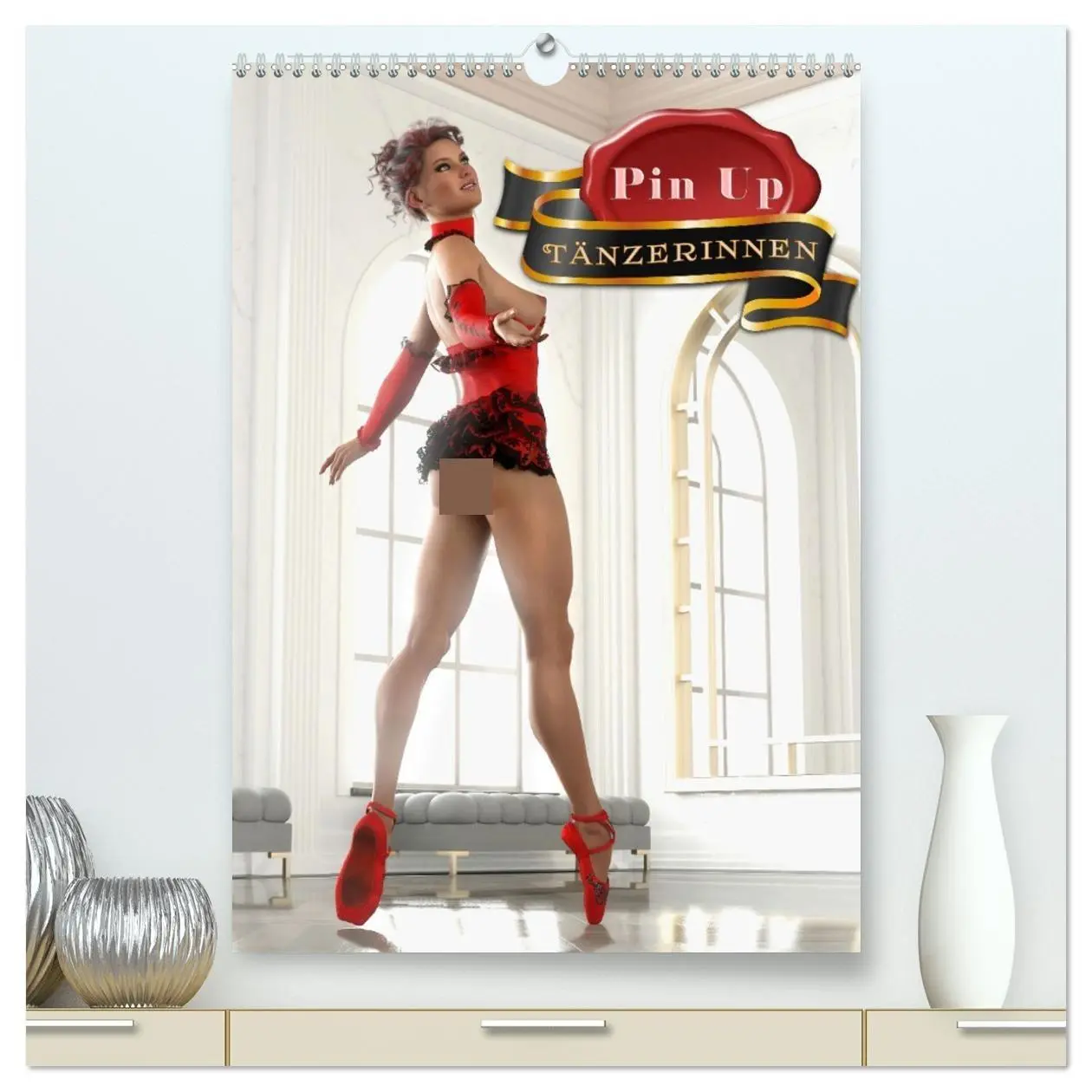 Cover: 9783516339208 | Pin Up Tänzerinnen (hochwertiger Premium Wandkalender 2026 DIN A2...
