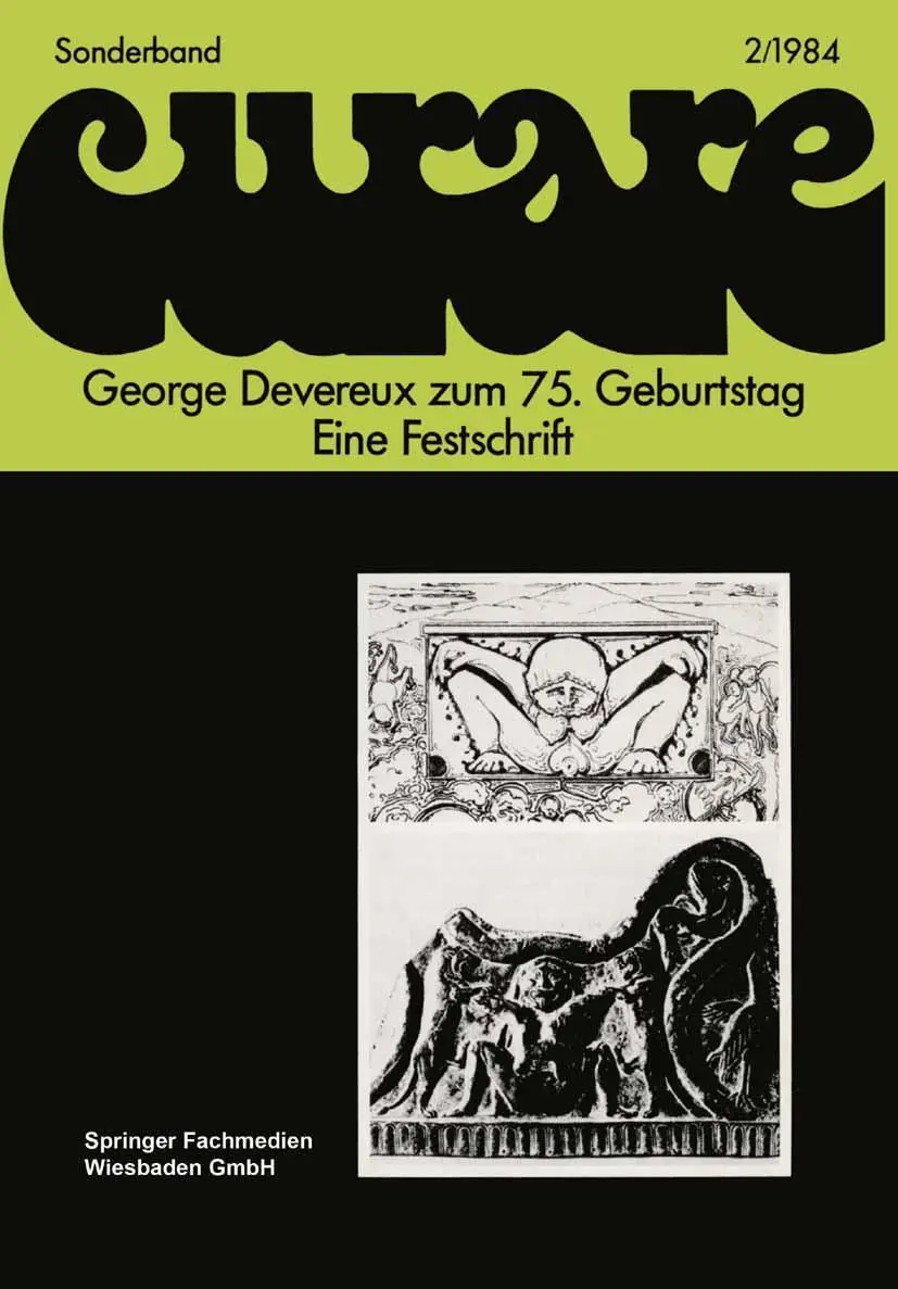 Cover: 9783528079208 | George Devereux zum 75. Geburtstag Eine Festschrift | Frießem (u. a.)
