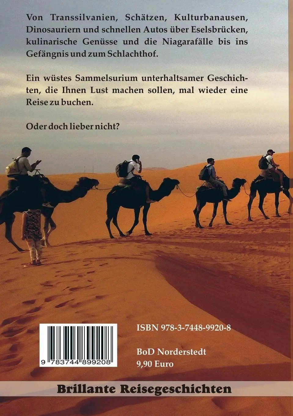 Rückseite: 9783744899208 | Eine Kuh kommt selten allein | Brillante Reisegeschichten | Haas