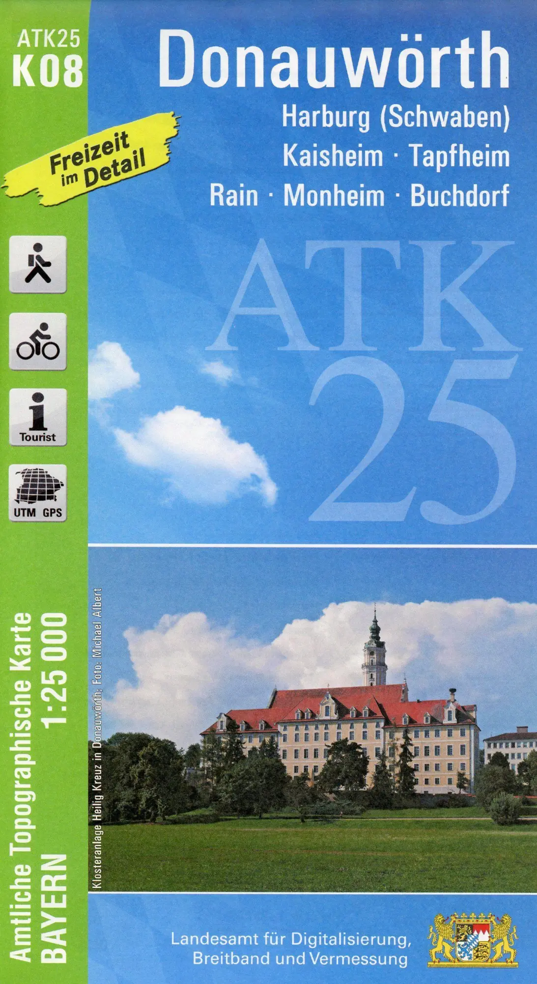 Cover: 9783899339208 | Donauwörth 1:25 000 | Digitalisierung | (Land-)Karte | Deutsch | 2021