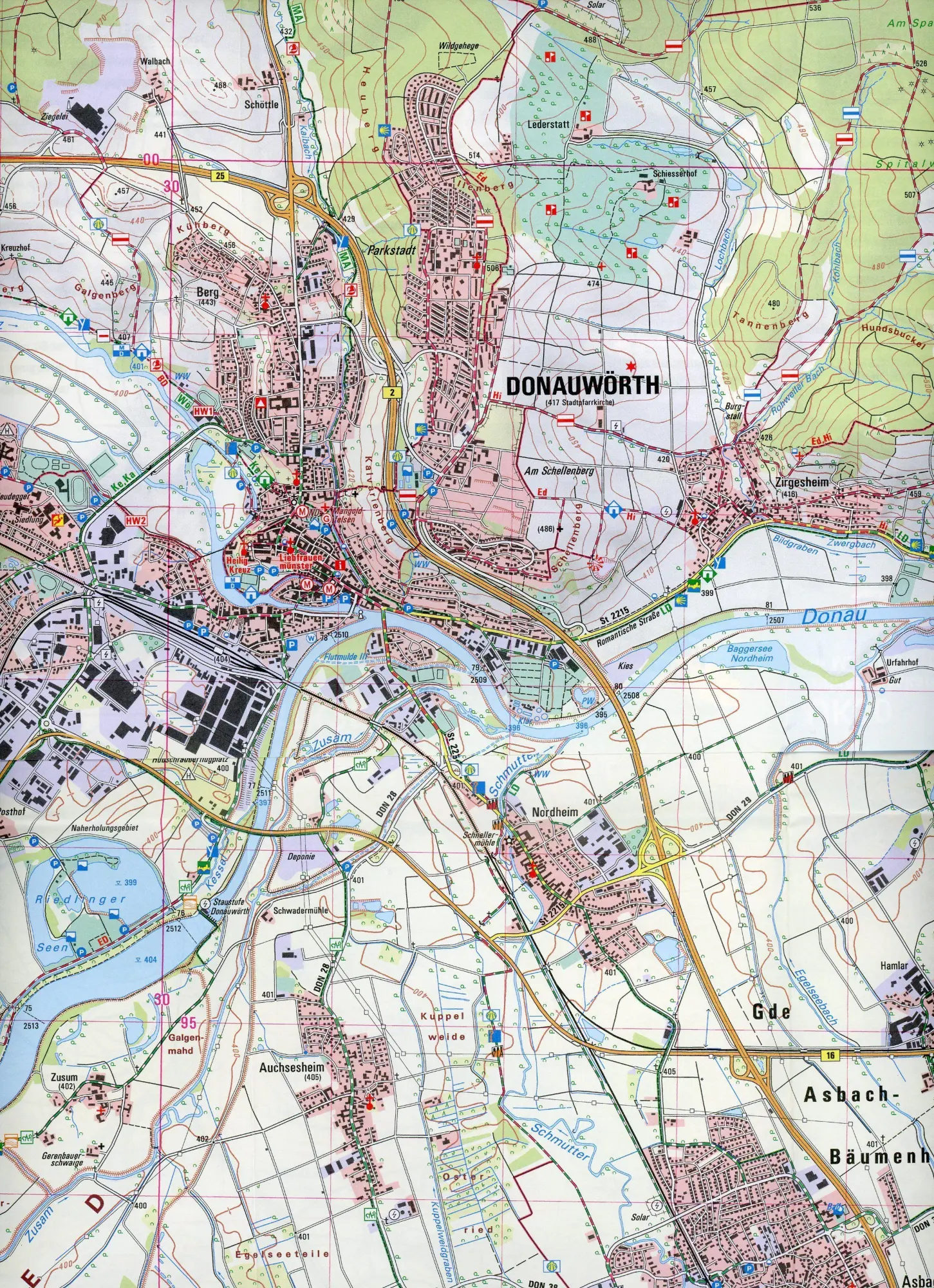 Bild: 9783899339208 | Donauwörth 1:25 000 | Digitalisierung | (Land-)Karte | Deutsch | 2021