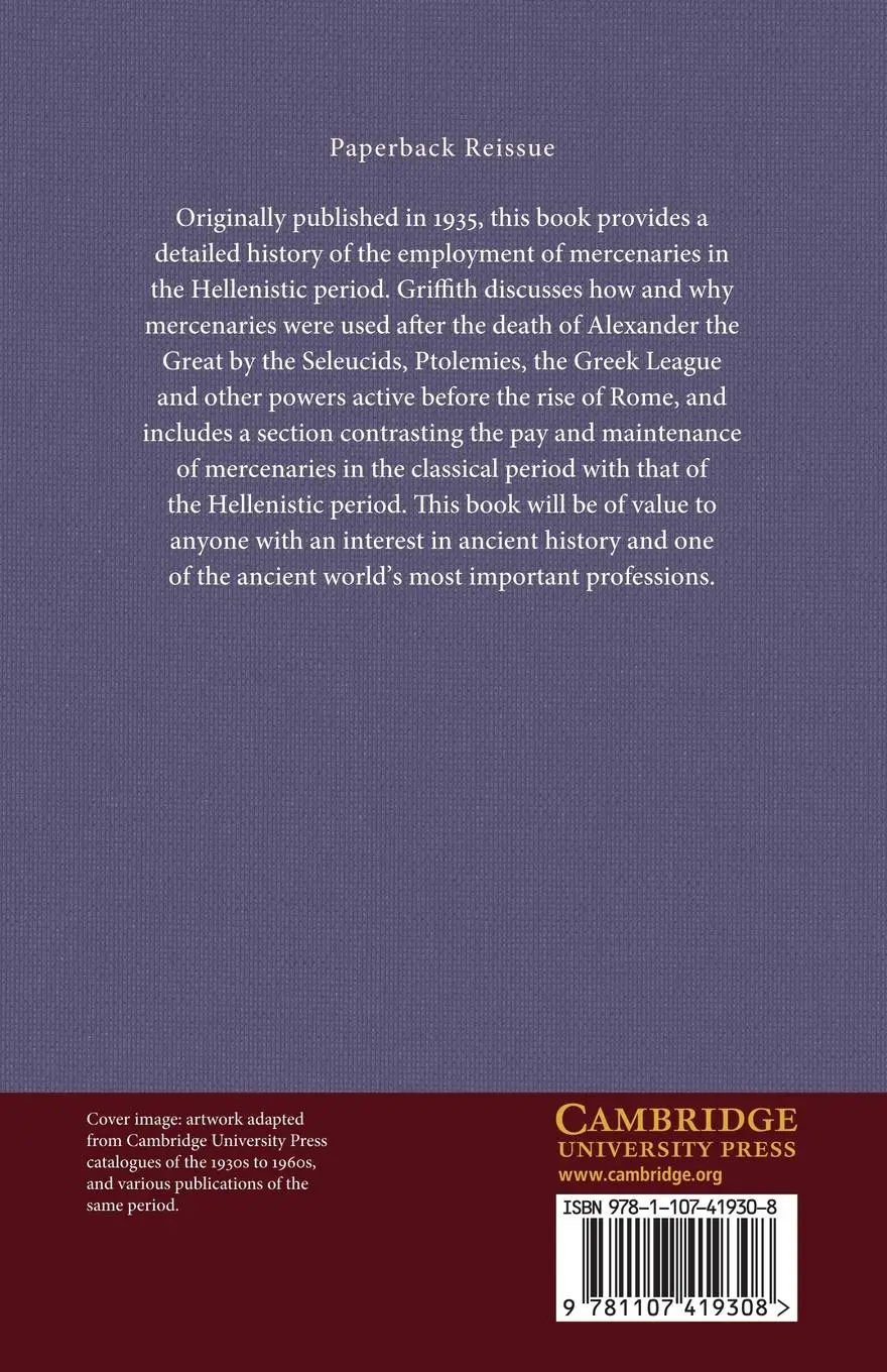 Rückseite: 9781107419308 | The Mercenaries of the Hellenistic World | G. T. Griffith | Buch