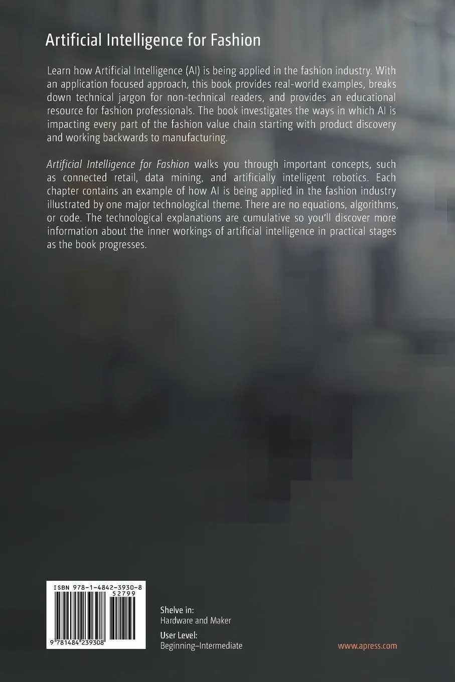 Rückseite: 9781484239308 | Artificial Intelligence for Fashion | Leanne Luce | Taschenbuch | xxvi