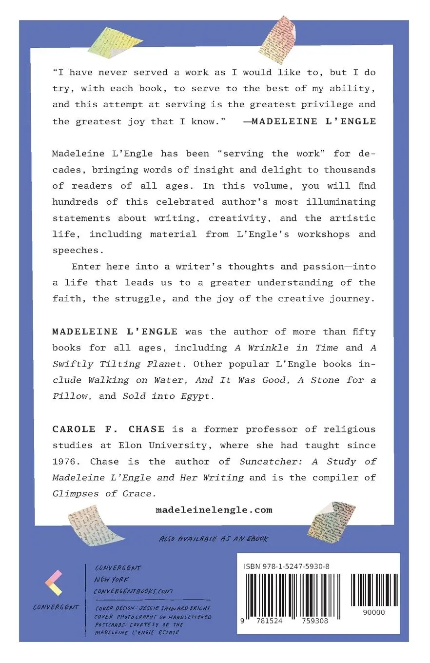 Rückseite: 9781524759308 | Madeleine L'Engle Herself | Reflections on a Writing Life | L'Engle