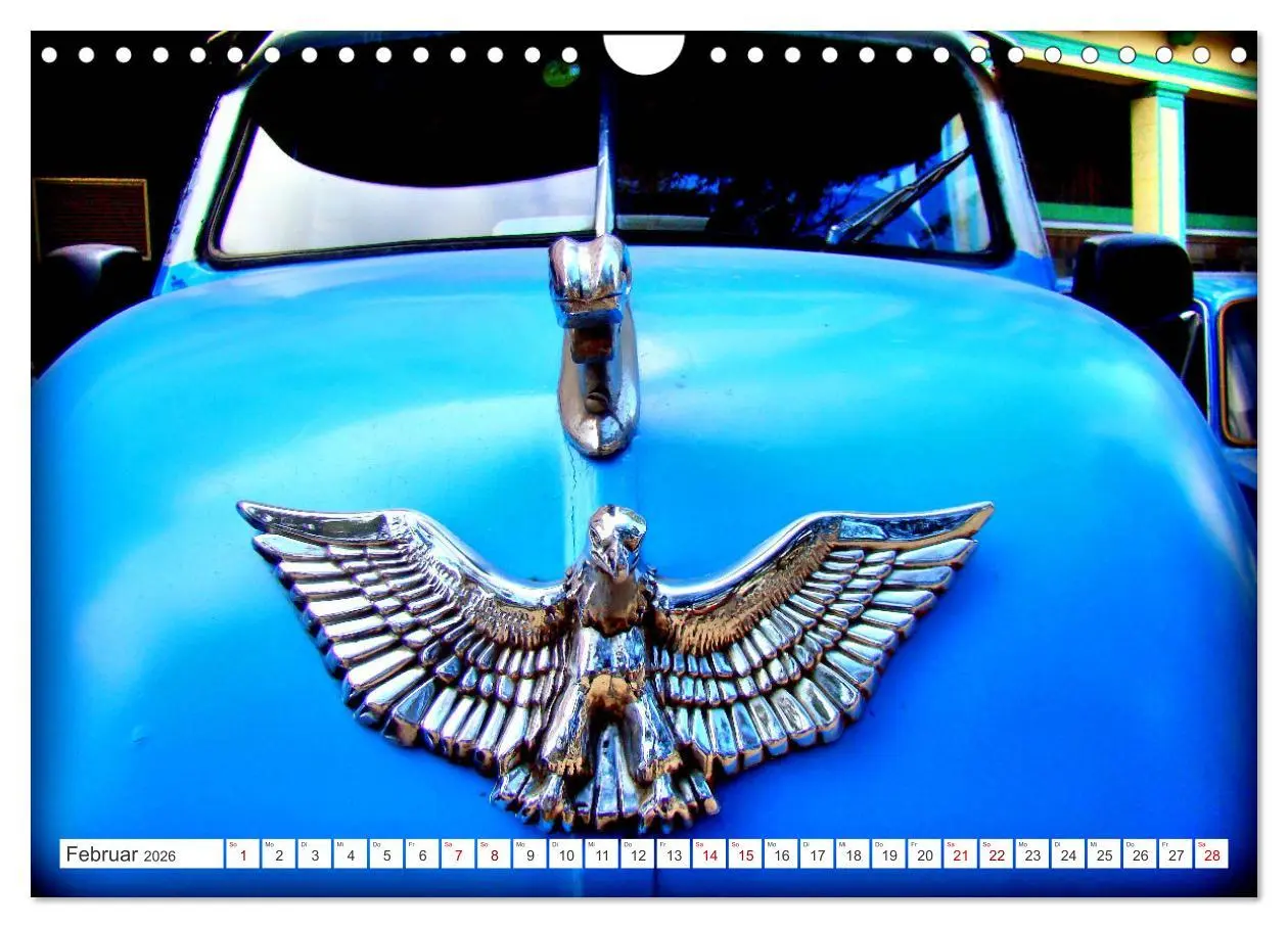 Bild: 9783457549308 | Tierische Oldtimer - Markante Kühlerfiguren (Wandkalender 2026 DIN...