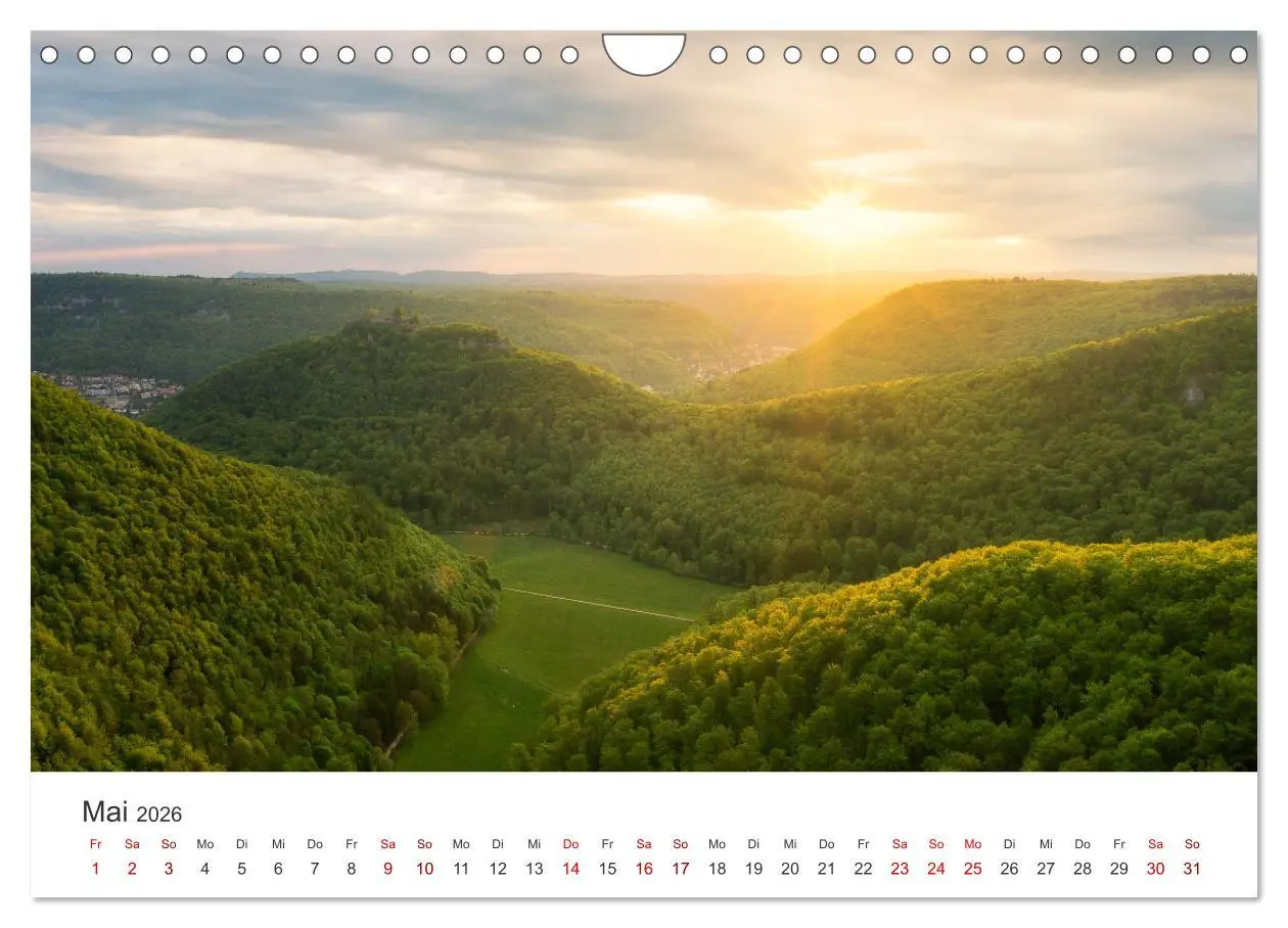 Bild: 9783457619308 | Schwäbische Alb neu erleben (Wandkalender 2026 DIN A4 quer),...