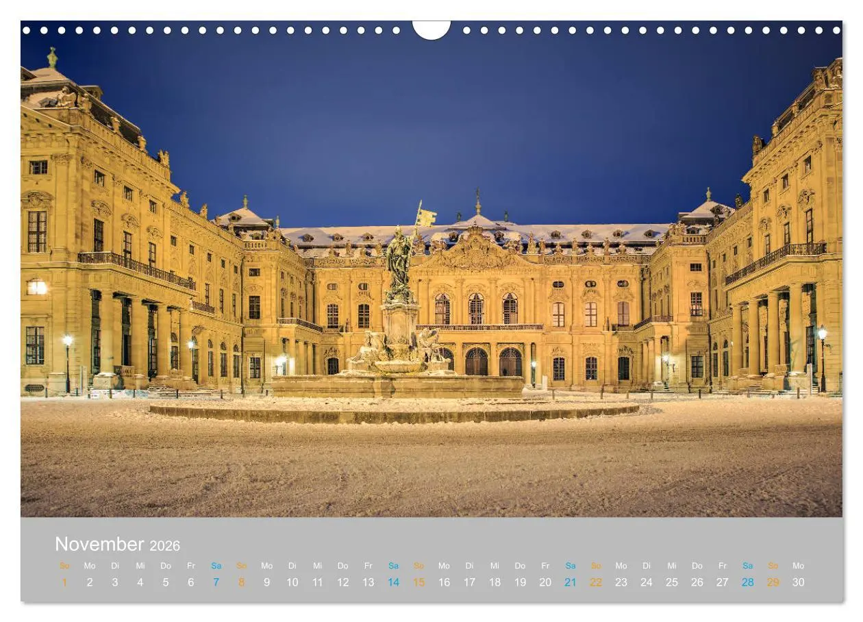 Bild: 9783457789308 | Würzburg - Stadt der Kirchen (Wandkalender 2026 DIN A3 quer),...