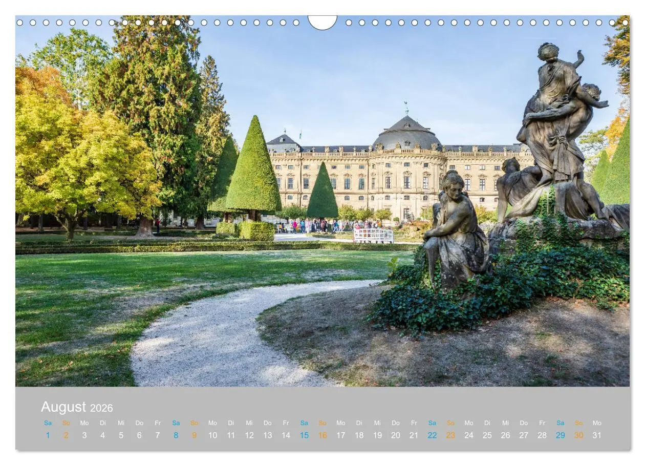 Bild: 9783457789308 | Würzburg - Stadt der Kirchen (Wandkalender 2026 DIN A3 quer),...
