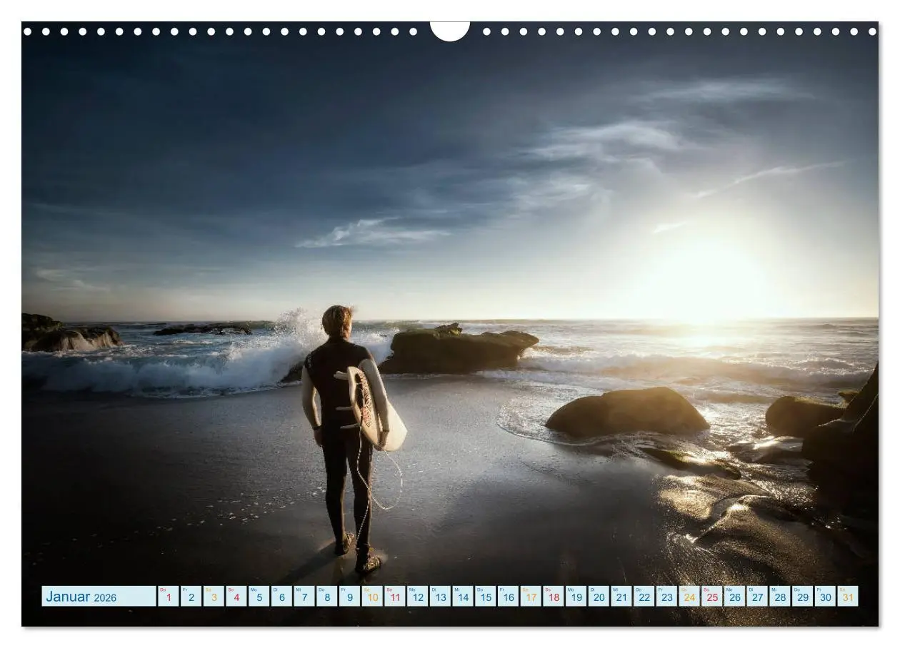 Bild: 9783457859308 | Surfen - so cool (Wandkalender 2026 DIN A3 quer), CALVENDO...