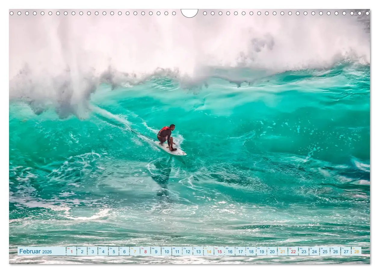 Bild: 9783457859308 | Surfen - so cool (Wandkalender 2026 DIN A3 quer), CALVENDO...