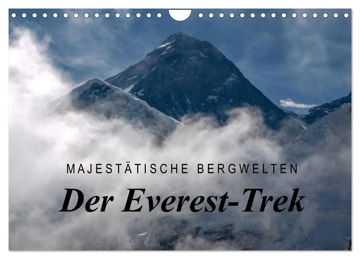Cover: 9783516189308 | Majestätische Bergwelten - Der Everest Trek (Wandkalender 2026 DIN...