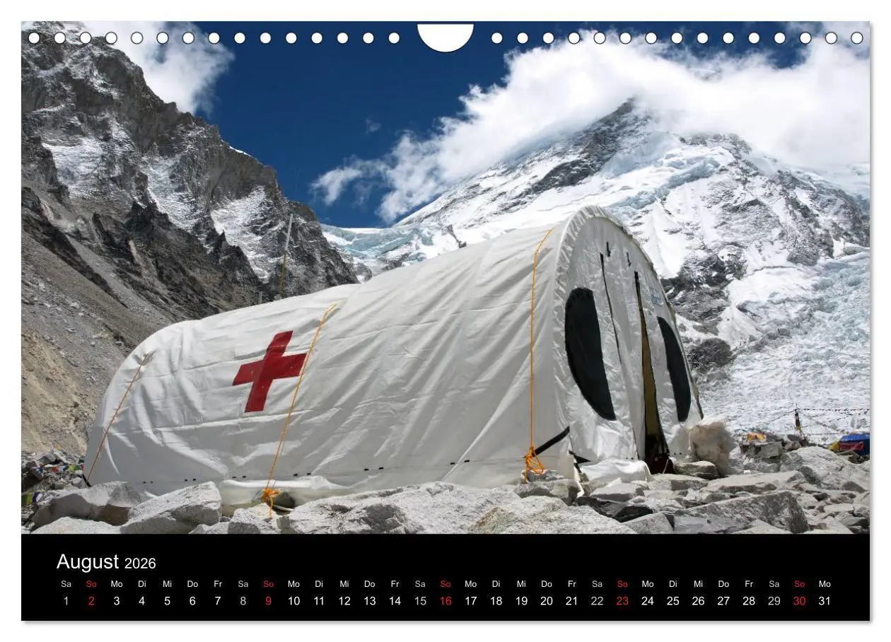 Bild: 9783516189308 | Majestätische Bergwelten - Der Everest Trek (Wandkalender 2026 DIN...