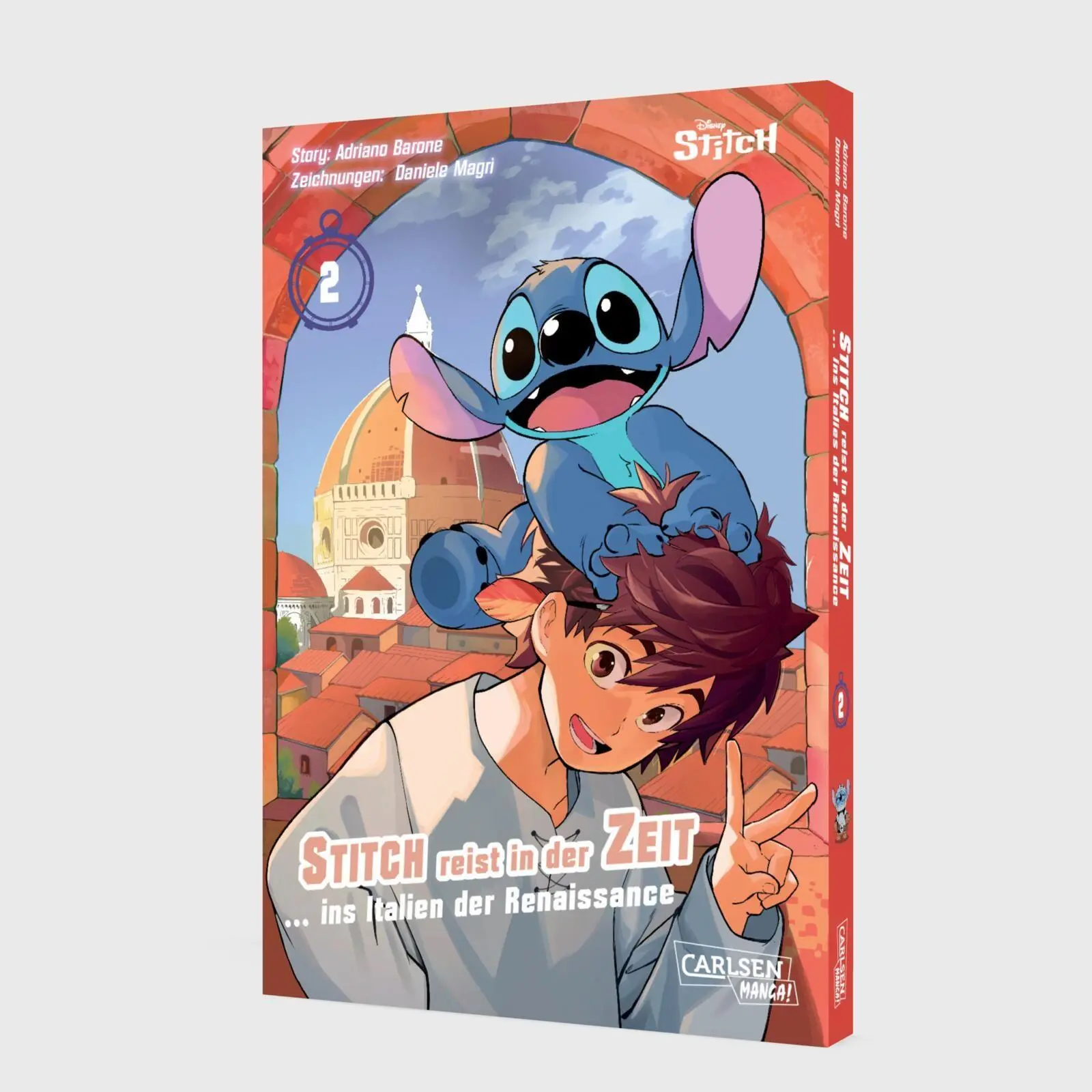 Bild: 9783551809308 | Stitch reist in der Zeit 2 | ... in die Renaissance | Adriano Barone