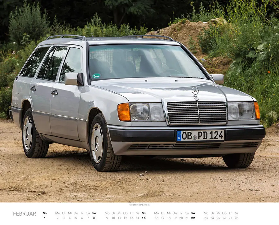 Bild: 9783966649308 | Mercedes Benz W 124 Kalender 2026 | Jan Strunk | Kalender | 14 S.
