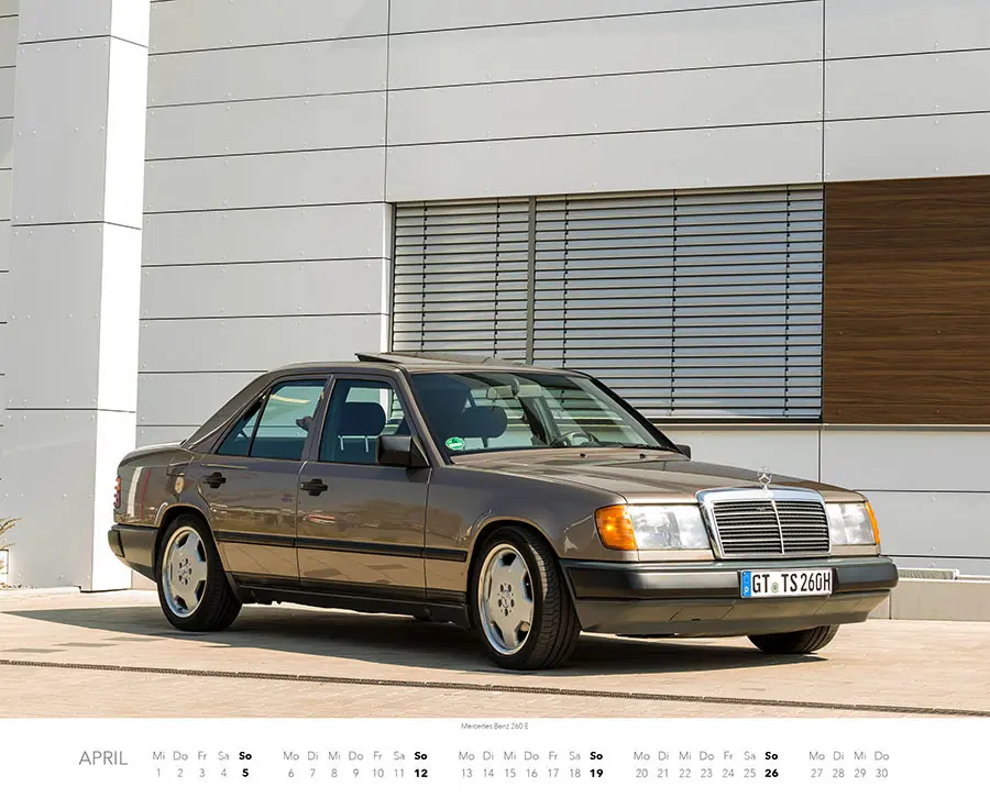 Bild: 9783966649308 | Mercedes Benz W 124 Kalender 2026 | Jan Strunk | Kalender | 14 S.