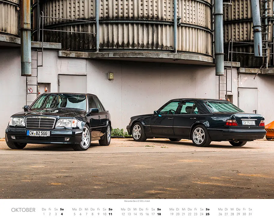 Bild: 9783966649308 | Mercedes Benz W 124 Kalender 2026 | Jan Strunk | Kalender | 14 S.