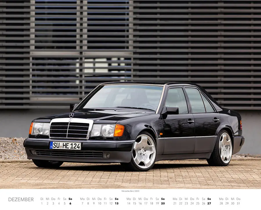 Bild: 9783966649308 | Mercedes Benz W 124 Kalender 2026 | Jan Strunk | Kalender | 14 S.