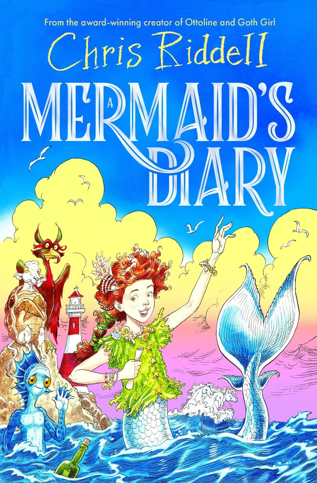 Cover: 9781529009408 | A Mermaid's Diary | Chris Riddell | Taschenbuch | A Mermaid's Diary