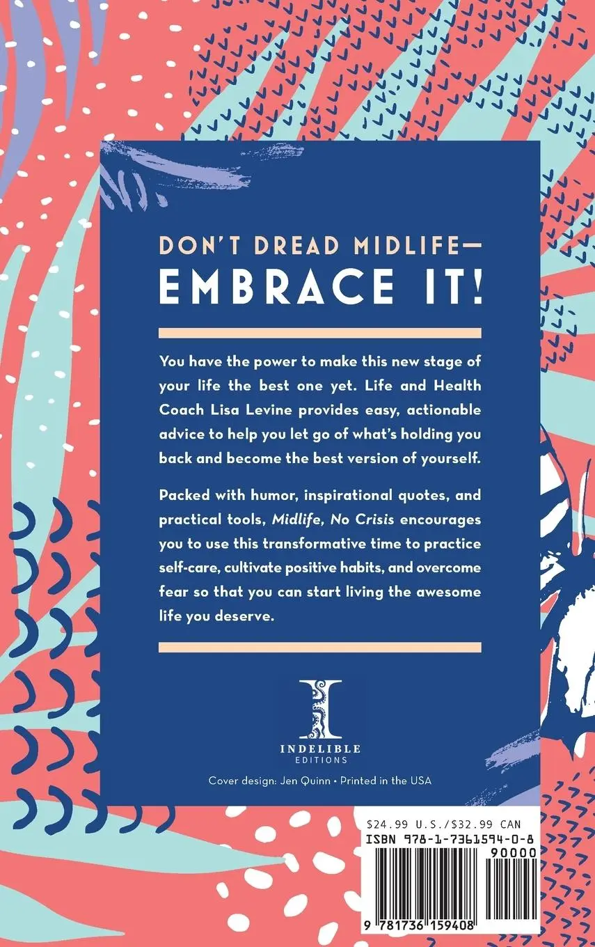 Rückseite: 9781736159408 | Midlife, No Crisis | An Audacious Guide to Embracing 50 and Beyond