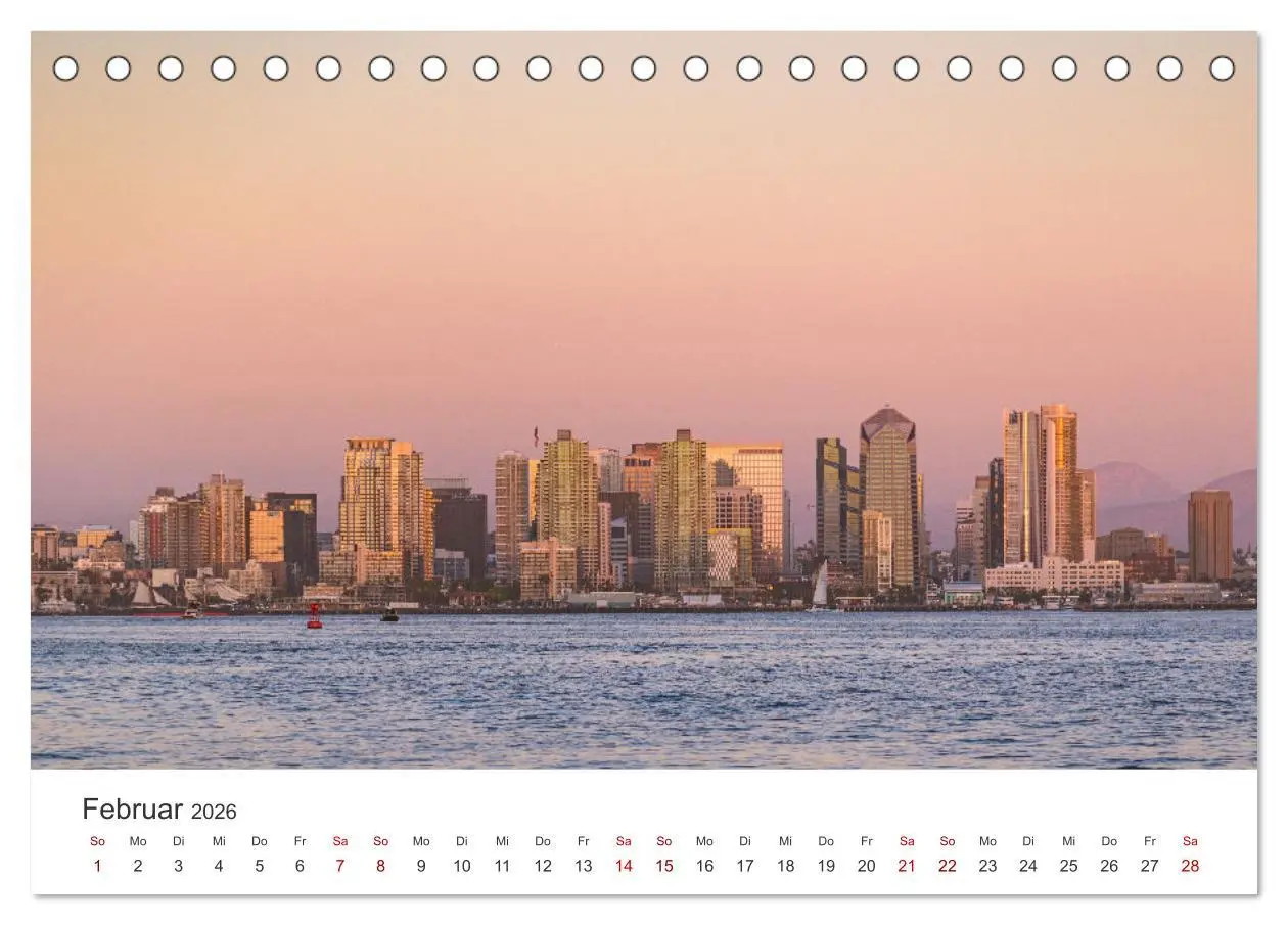 Bild: 9783457609408 | San Diego - Die einzigartige Stadt am Pazifik. (Tischkalender 2026...