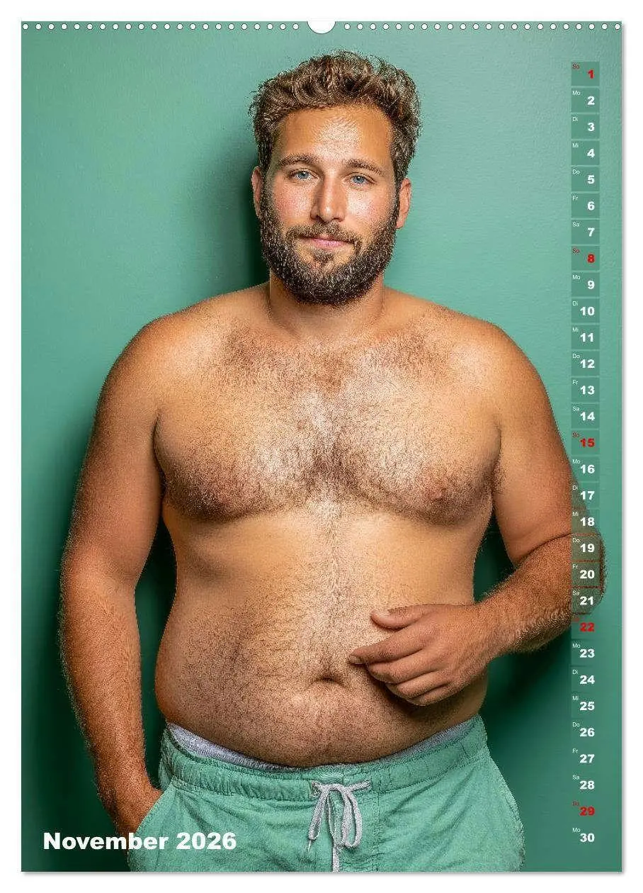 Bild: 9783516629408 | Bärchentyp - Sexy Männerkalender mit Bart, Bierbauch und Charakter...